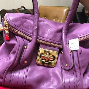 Purple purse
